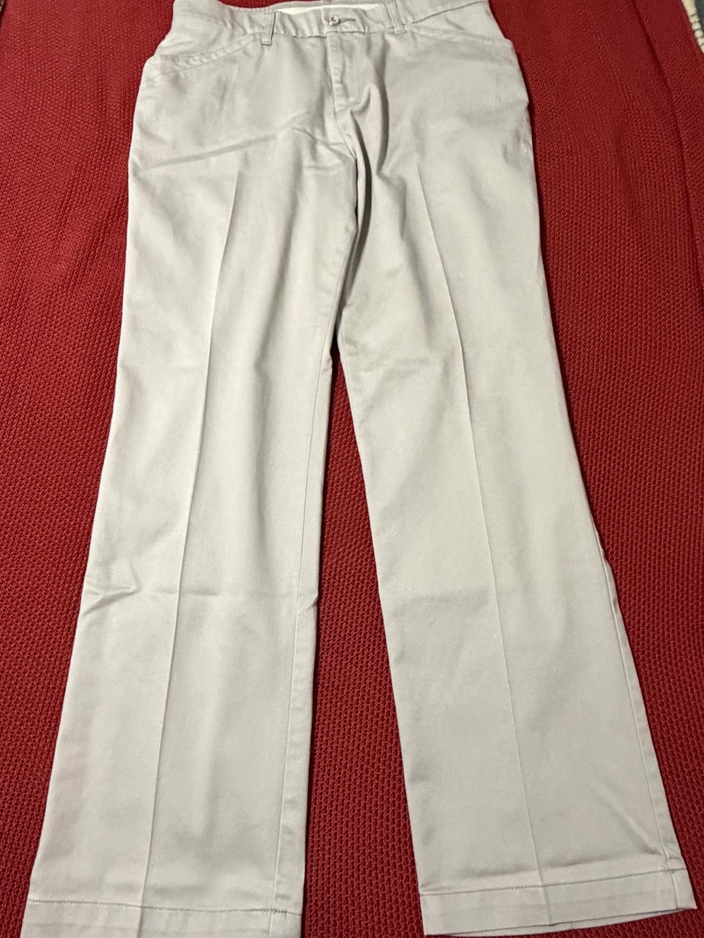 Women’s Classic Khaki Straight-Leg Pants